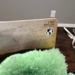 Star Wars The Mandalorian Fuzzy Babba Slipper Socks Women Size 8 /10 M/L Green Photo 9