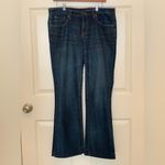Gap  Dark Blue Stretchy  Flare Jeans.     Size-12/31L Photo 3