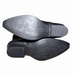 Portland Boot Company Size 10 Olympia Womens Black Cowgirl Western Boots Wide Ca Photo 2