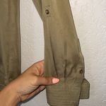 Holding Horses x Anthropologie Green Celina Utility Wrap Blouse Size 2 Photo 4