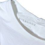 Everlane  Short Sleeve Crewneck Bodysuit White Small Photo 4