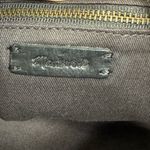 Madewell Fringed Black Leather and Suede Clutch Photo 6