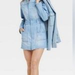 Universal Threads Universal Thread Light Wash 6 Woman's long sleeve dress Photo 5