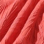 Berlook Red Textured Triangle Bikini Top & Tie Bottom Size M Photo 5