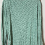 Anthropologie Maeve Devine Sweater Tunic Top Mint Green Knit Soft Ribbed Medium Photo 8