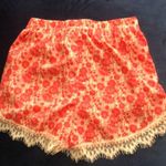 Audrey 3+1 floral coral lace boxer shorts Photo 1