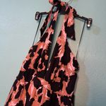 Diane Von Furstenberg  leopard cheetah jumpsuit halter neck Photo 1