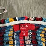 Guess Bright Multicolor Striped High Rise Tie Waist ShortsSize XL Photo 4