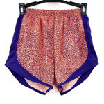 Nike  Size XS Shorts Orange Blue Lined Dri‎ Fit Running Gym Exercise Activewear Photo 0