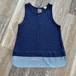 J.Crew  Sleeveless Top Navy Blue W Striped Bottom Nautical!  Photo 0