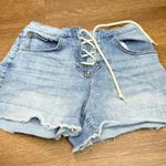 CIRCUS NY Woman’s DENIM Shorts Stretch Size 25 HIGH RISE NWT Blue Photo 0