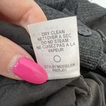 Robert Rodriguez  Size 12 Blazer Jacket Black Shiny Cropped 2 Button Notch Collar Photo 7