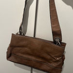 Tommy Hilfiger  brown crocodile leather shoulder bag purse Photo 0