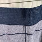 Lululemon Cool and Collected Jogger Pants Navy Gray Cotton Blend Size 8 Active Blue Photo 12