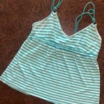 Old Navy Striped Tank Top in Teal - size medium Photo 2