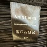 ANINE BING Black Billie Plissé Pleated Trousers Women’s Size Small NWT Photo 8