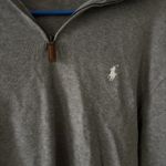 Polo  by Ralph Lauren Gray Quarter-Zip Sweater Photo 1