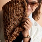 Free People NWT Sand Bound Clutch in Tan Photo 1