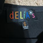 Delia’s by DOLLS KILL So Yesterday Floral Mini Dress Black Small‎ Photo 9