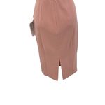 Dress the Population Dress the Population Elle Sweetheart Neck Sheath Midi Dress Blush Pink Small Photo 11