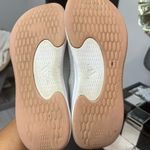 Adidas  Light Gray and White Athletic Shoes Photo 3