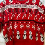 Christmas Print Sweater Photo 0