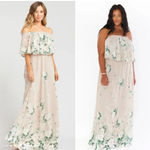 Show Me Your Mumu NEW Hacienda Maxi Dress in Neutral Photo 1