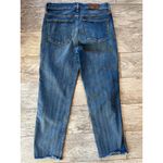 Madewell Denim Jeans Stovepipe size 29 Jean Frayed Stretch Womens Raw Hem Photo 1