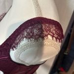 Victoria's Secret  Burgundy Lace Bustier Photo 9