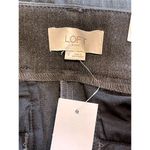 Ann Taylor NWT LOFT Skinny Ankle Twill Gray Slacks Pants 4 Career business casual office Photo 6