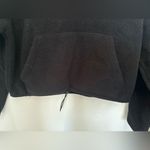 American Eagle  black quarter zip fleece pullover size Small Photo 5