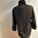Vintage Wool Brown Trench Coat Made In USA Size 8 Photo 2