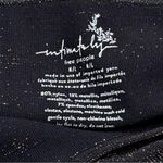 Intimately Free People Gold Sparkle Micro Brami Tank Festival Rave Whimsical M/L Black Size M Photo 6