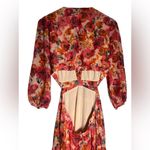 Julia Jordan  Floral Cutout Midi Dress Size 10 Photo 5