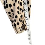 Lulus Wildly Trendy Bodysuit M Tan Black Cheetah Balloon Surplice Boho Chic Size M Photo 11