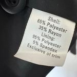 Semantiks Black with Blue Pinstripe size 14W 2 Button Closure Blazer New Photo 5