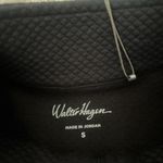 NWT Women's Small Walter Hagen Clubhouse Black Full Zip Textured Golf Jacket Photo 1