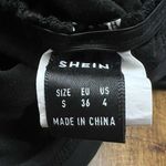 SheIn  Graphic Handprint Sleeveless Drawstring Ruched crop tank, size small. Photo 9