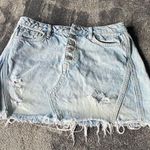 We The Free women’s button up blue skirt  ( 28 ) Photo 0