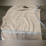 Madewell  Women's‎ Beige Cable Havener Pullover
Sweater Long Sleeve Size large Photo 6