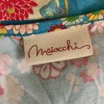 Maiocchi Floral Fit And Flare Dress Cowl Neck Bamboo Spandex Size 14 Photo 3