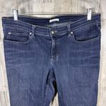 Eileen Fisher  Dark Wash Straight Leg Jeans – Size 12 – MSRP $188 Photo 3