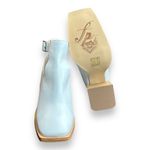 Free People Brady Buckle Boots Booties Size 8 White Leather Photo 6