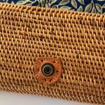 Crossbody Basket Purse Tan Photo 4