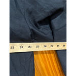 Womens Djerf Avenue Button Up Boxu Organic Cotton Minimalist Black Shirt Medium Photo 7