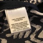 Ann Taylor LOFT Black White Floral Pant Jumpsuit Romper Sleeveless Summer S Photo 3