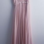 Jenny Yoo  Collection Vivienne Wisteria Bridesmaid Blush Pink Sleeveless Dress Photo 5