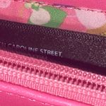 Disney Loungefly Cinderella Pink Wallet with Gold Zipper Pink Bows 8” x 4” EUC Photo 7