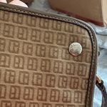 Vintage Tacchini Italian Leather Large Clutch Brown Photo 14