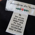 Preston & York  Button Down‎ Rabbit Hair Wool Cardigan Size XL Photo 2